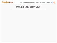Tablet Screenshot of buddhayoga.com