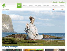 Tablet Screenshot of buddhayoga.net