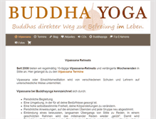 Tablet Screenshot of buddhayoga.de